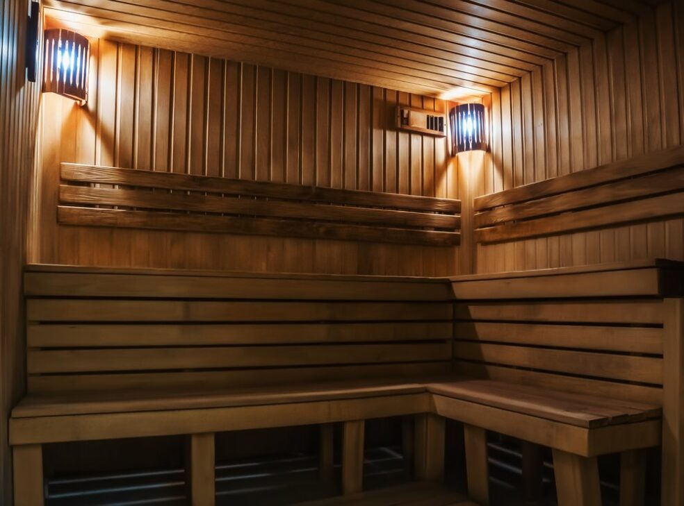 uusi sauna ja muutto